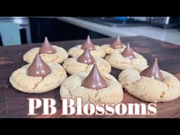 PB Blossoms ~ Hershey Kiss Cookies ~ One Hot Bite