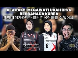 DEABAK!!! MEGAWATI SEMAKIN LANCAR BERBAHASA KOREA DAN TOP PLAYER DUNIA 대박!!! 메가와티가 벌써 한국어를 할 수 있어요!