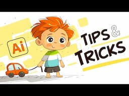 Adobe Illustrator ILLUSTRATION TIPS & TRICKS- Vector Cartoon Character Tutorial