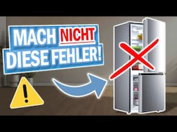 KÜHLSCHRANK KAUFEN: ❌Vermeide DIESE 7 Fehler!❌