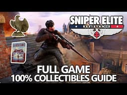 Sniper Elite Resistance - 100% Collectibles Locations Guide (Letters, Documents, Items, Workbenches)