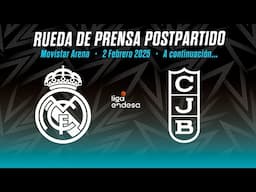 Post-game Press Conference | Real Madrid -Joventut Badalona | Jornada 19 Liga ACB