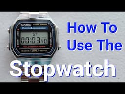 Casio Vintage Electro Luminescence Watch – How To Use The Stopwatch