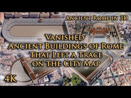 Ancient Rome in 3D - Vanished Buildings That Left a Trace on the Modern City Map