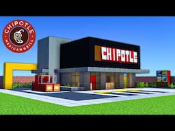 How To Build a Chipotle In Minecraft | Including Interior