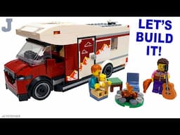 LEGO City 2025 Holiday Camper Van 60454 Complete Build & Review