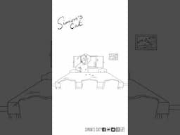 Slip and Slide | Simon's Cat Extra #shorts