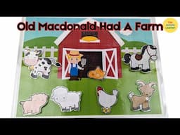 Old MacDonald Had A Farm Activity | Videos for Toddlers | Sing A Long