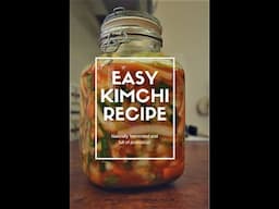 How to make easy kimchi