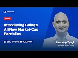 🔴LIVE: Introducing Gulaq’s All New Market-Cap Portfolios