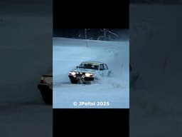 Volvo Winter Rallying! #volvo #rally #shorts