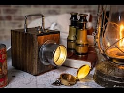 Building the 1920s Lantern Part one (How I made it theme, talking, ambient sounds, no music)