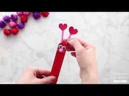 Love Bug Valentine's Day Craft (easy and with template)