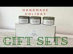 Making Handmade Holiday Gift Sets for the Farmers Market