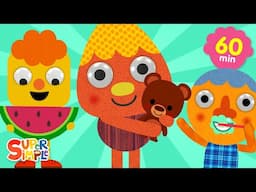 Let's Take Turns + More | 1 Hour | Kids Songs for Language Learning and Preschool | Noodle & Pals