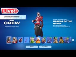 🔴Fortnite CREW SKIN *NEW* ITEM SHOP TODAY January 31! (Chapter 6 LIVE)