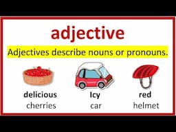 What is an Adjective❓Simple Explanation with Examples