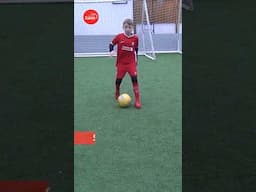 Great skill for beginner football players to learn ⚽️ Perfect to build confidence with the ball