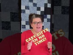 How To Make A Quilt FAST! Quick Easy Gifts! #sewingshorts