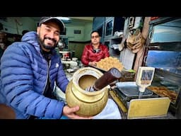 Giani की Famous पेड़े वाली लस्सी | ऐसी lassi आपको पूरी दुनिया में नहीं मिलेगी🔥Street food Amritsar