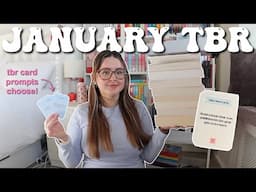 TBR CARD prompts choose my January READS 📚⭐️