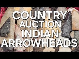 UNBOXING 1870 JEWELRY BOX of AWESOME COLLECTION OF ANCIENT INDIAN FLINT ARTIFACTS #indian #arrowhead