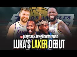 Gilbert Arenas and Rashad McCants React to Luka Doncic's Lakers Debut LIVE.