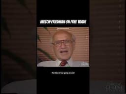 Friedman calls on US to lead the free world by championing free trade and global economic liberty.