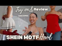 SHEIN WINTER CLOTHING HAUL | MOTF TRY ON REVIEW