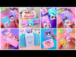 DIY CUTE SANRIO STATIONERY IDEAS - SANRIO MILK BOX DESK ORGANIZER, WALLET and more...