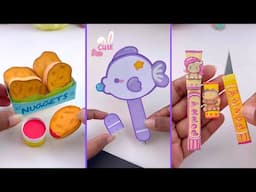 12 Easy Craft Ideas / DIY Miniature Crafts Idea / school craft / miniature craft / how to make