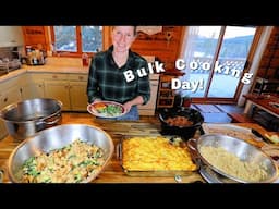 Big Bulk Cooking Day | 3 Dinner Ideas and The Best Salad I've Ever Made