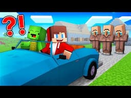 Why did JJ and Mikey Leave the VILLAGE in Minecraft? - Maizen