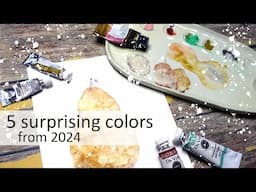 5 Exciting Colors that Surprised me in 2024