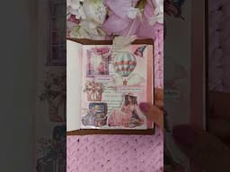 ASMR Journal Pink #asmr #asmrjournal #asmrjournaling #journalwithme #pink #journaling #scrapbooking