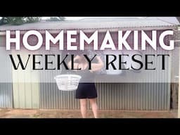 Weekly Reset  Frugal Homemaking