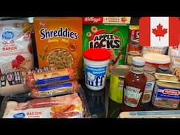 Canadian Walmart, Superstore and Sobeys groceries with prices.