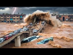 Most Horrific Natural Disasters Ever in Brazil Flash Floods/Landslide Caught on Camera