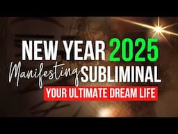 The Most Powerful New Year Subliminal To Manifest ANYTHING | 2025 Manifesting Subliminal #newyear