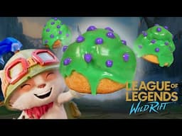 How to Make TOXIC Teemo Shrooms from League of Legends Wild Rift | Feast of Fiction