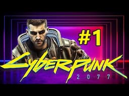 CYBERPUNK 2077 #1 | Street Kid Route | No Commentary Walkthrough | Playstation 5