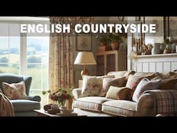 ENGLISH COUNTRYSIDE INTERIOR DESIGN - WARM, COZY, CHARMING HOME