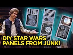 Star Wars Wall Panels: Creating Epic Decor from Old Electronics!