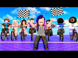 Roblox Obby But You're On a Bike 175000 Robux Race.... (Roblox Battles)