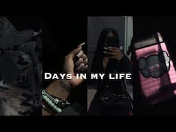 days in my life ᥫ᭡ new tattoo + piercings , mini SHEIN haul, nail apt, shopping, paint w/ me + more