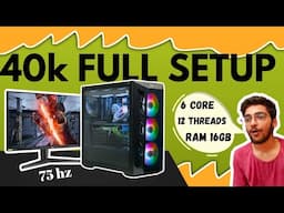 40000 Full Setup Future Proof Gaming Pc Build 2023 Best Gaming Pc Build in 40000 Budget🔥🔥