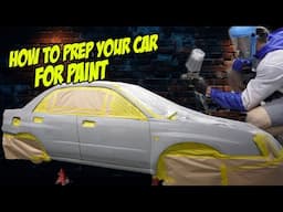 How to prep your car for paint. Primer sanding tricks.