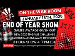 The War Room LIVE - Our Famous End of Year Show!