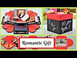 Cutest Anniversary Gift Idea for boyfriend | Romantic Explosion Box by Giulia's Art