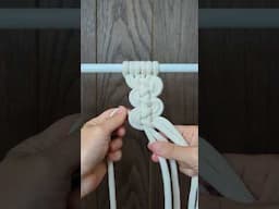 WAVY BRAID #macrame #macrameknots #macramebeginners #macrametutorial